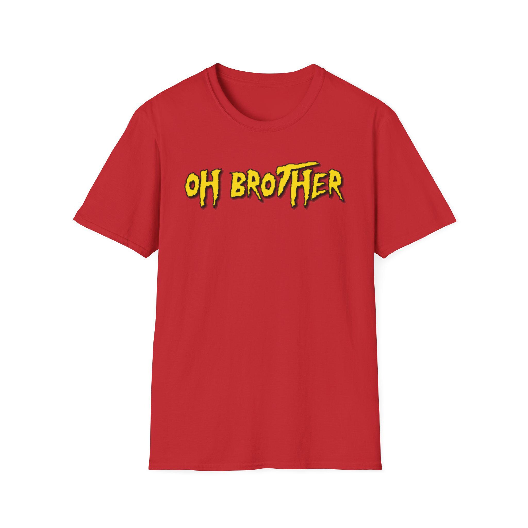 Oh Brother Retro Wrestling-inspired T-shirt
