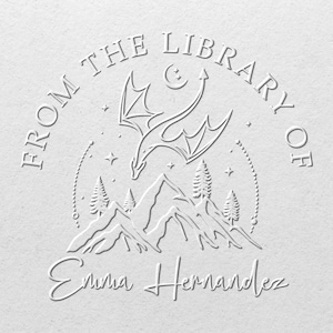 Personalized Book Embosser/Custom Book Stamp/From The Library Of /Library Embosser/Self Inking Stamp/Ex Libris/Back To School Gifts