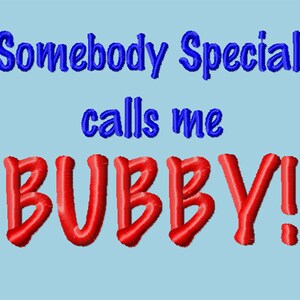 Machine Embroidery File - Bubby