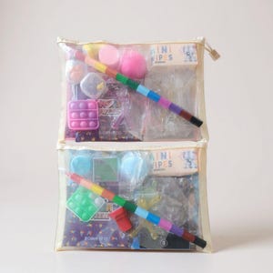 2 Pack - Deluxe Kids&#39; Busy Bags : Travel Activity Kits, Quiet Play | Flight toys | RoadTrip