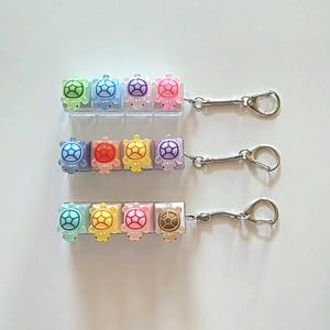 Turtle Keycap Keychain | Lucky Keyboard Fidget, Backpack Accessory | Good Luck Gift