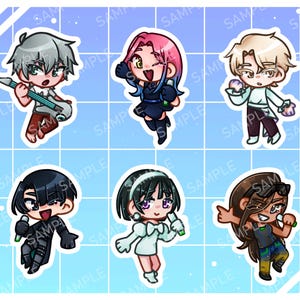 Alien Stage Acrylic Keychains || Till, Ivan, Mizi, Sua, Hyuna, Luka