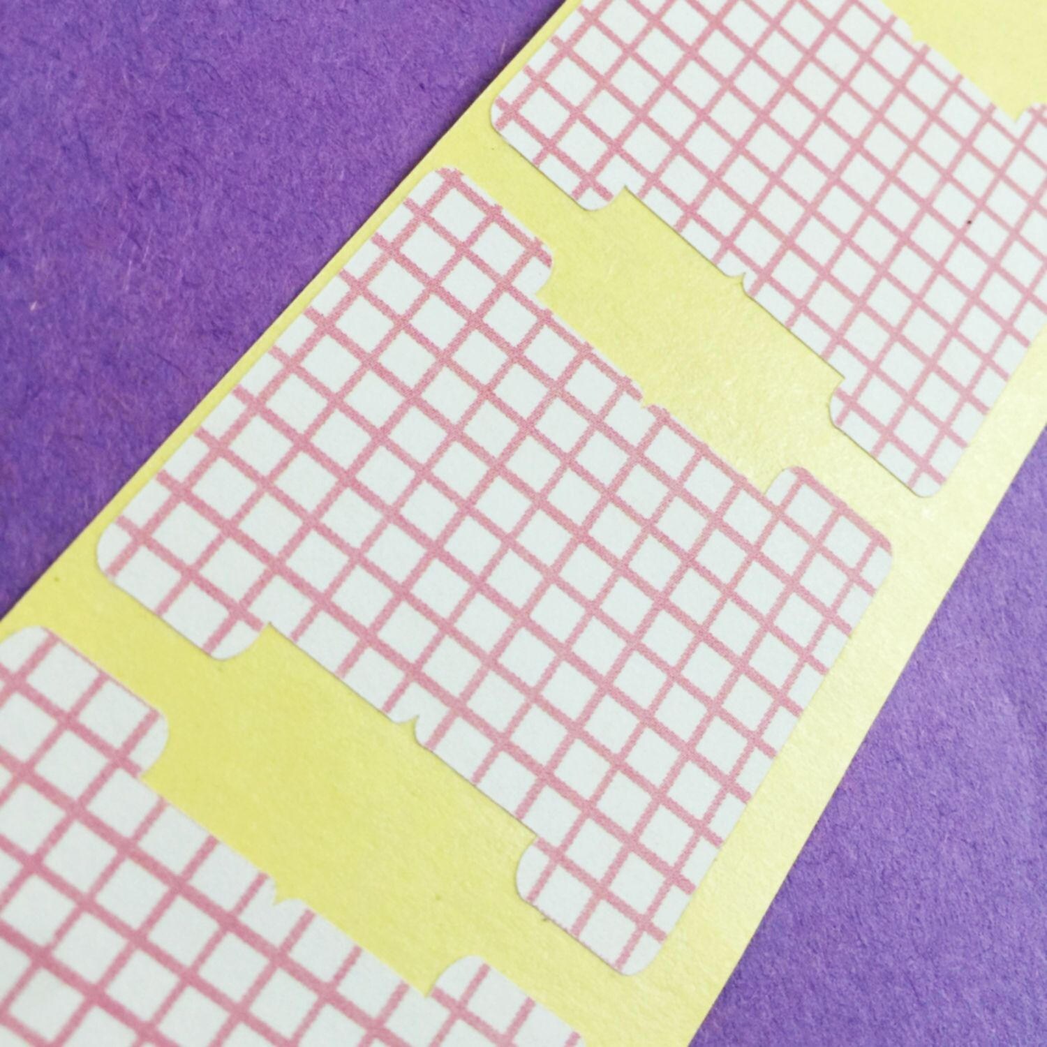 Mini Page Tab Label Divider Index Sticker Matte Adhesive Paper Etsy