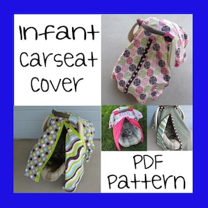 Zipitt Car Seat Canopy Sewing Pattern Fits All Baby Car Seats