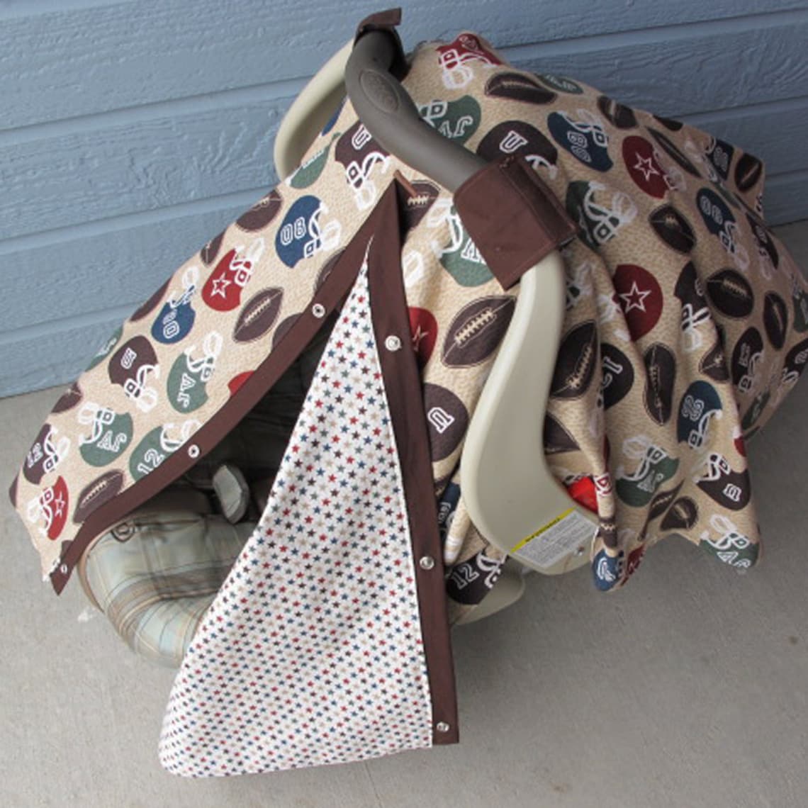 Infant Car Seat Cover PDF Pattern Sew Your Own - Etsy