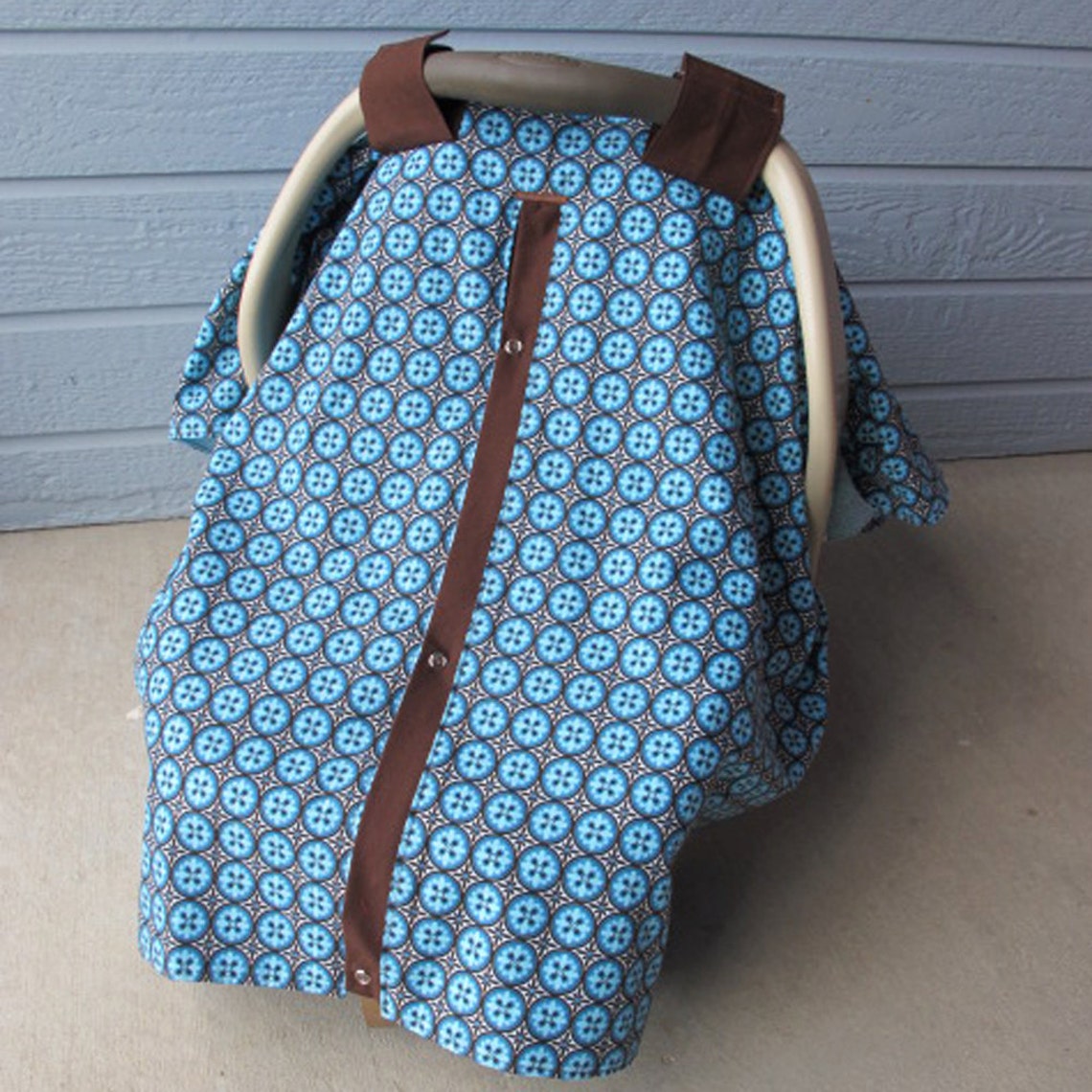 Infant Car Seat Cover PDF Pattern Sew Your Own Etsy