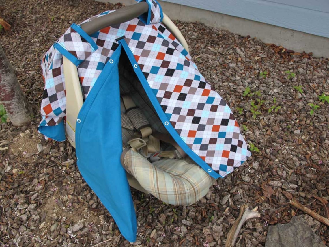 Infant Car Seat Cover PDF Pattern Sew Your Own - Etsy