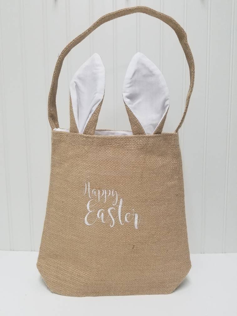 Burlap bunny ear bags shop