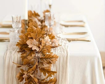 Artificial Hanging Plant – Chrysanthemum & Acacia Leaf Rattan for Wall, Door, Family, Halloween Christmas Party Decoration