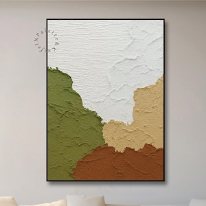 Earth Tone Abstract Art Textured Wall Art Wabi Sabi Wall Art Neutral Abstract Beige Brown Painting Modern Minimalist Contemporary Artwork