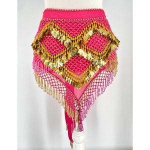 Ceinture de danse orientale - Ceinture de danse orientale - Ceinture de danse orientale - Ceinture de hanche de danse orientale - Danse orientale tribale fusion