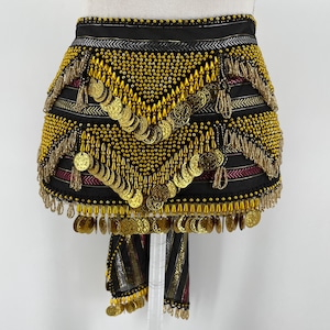 Handgemaakte buikdansriem – Oosterse dansmuntriem – Tribal Fusion riem