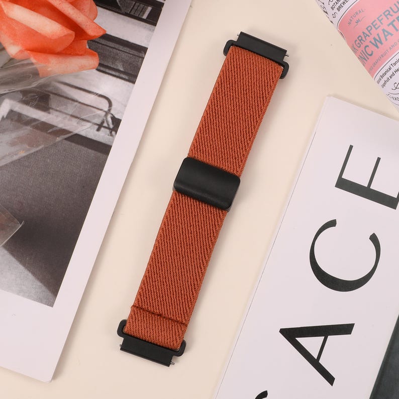 Lightweight stretchy watch strap compatible with Galaxy Watch 3 and more