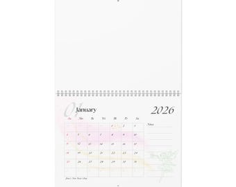 2026 Wall Calendar - A Year Full of Possibilities