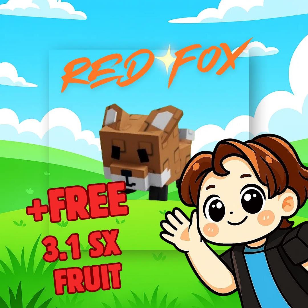 Red Fox || Grow a Garden