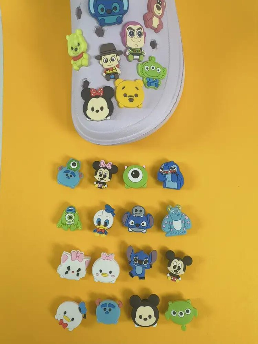 12 Charm Per Scarpe In PVC - Decorazioni Colorate Per Bambini E Ragazzi - Stile Cartoon - Foto 3