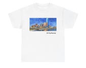 Oklahoma City Skyline Tee | Original Art | Heavy Cotton Tee