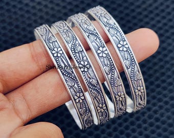 925 Sterling Silver Designer Bengal, Silver Bracelet & Bangle , 04
