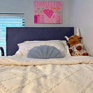 Custom College Dorm Headboard - Delivered to Dorm - Built for NC Schools - Easy Install - Stylish Dorm Decor