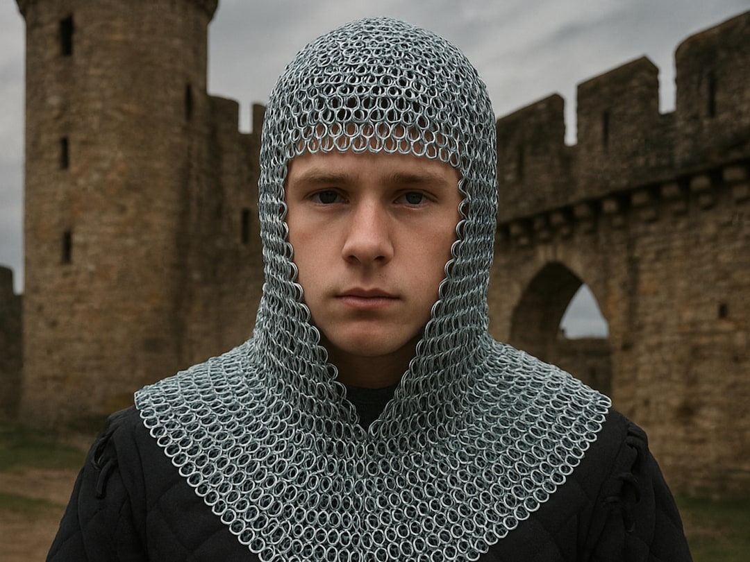 Handmade Medieval Chainmail Hauberk: Wearable Knight Armor for LARP - Etsy