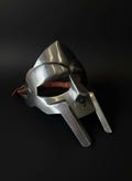 MF DOOM Inspired Mask | Madvillain Face Armor | Hand-Forged Medieval Steel Mask for Cosplay & Display product logo