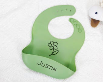 Personalisierte Silikon Baby Lätzchen: Individuell gefertigtes Kleinkind Lätzchen