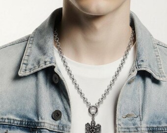 Herren Edelstahlkette