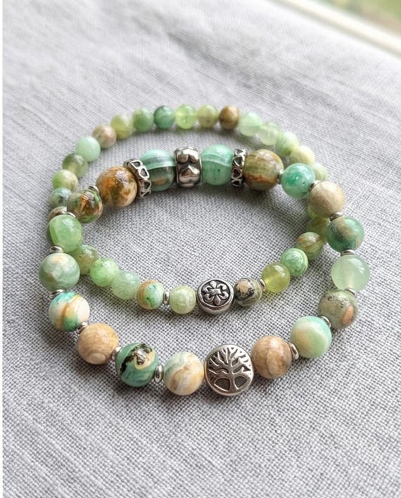 Phoenix stone bracelet set with stainless steel elements