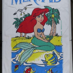 Vintage The Little Mermaid towel bild 3
