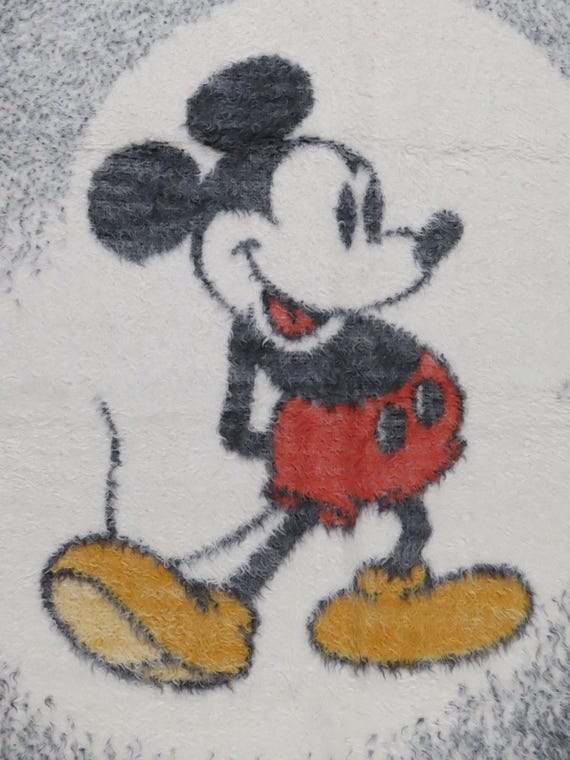 Vintage Mickey Mouse Biederlack small blanket