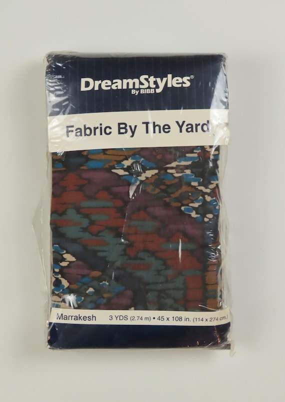 Vintage Dream Styles by Bibb 3 yards of fabric -New in package