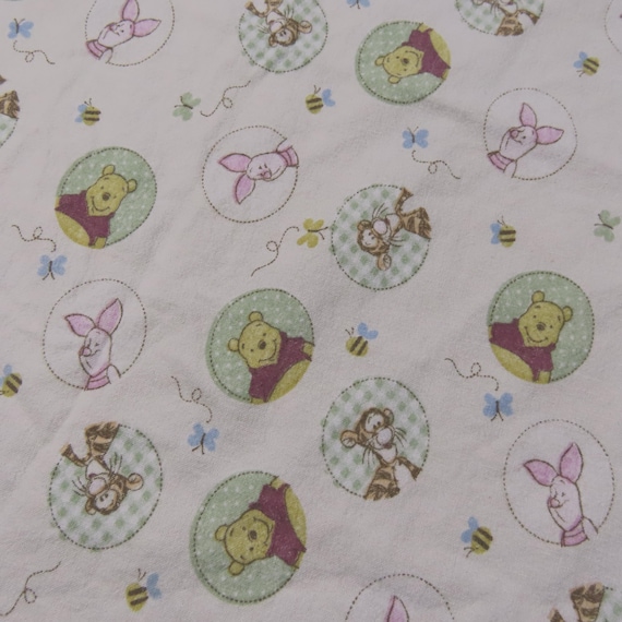 Vintage Winnie the Pooh receiving blanket