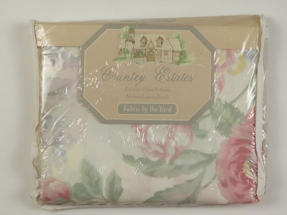 Vintage Country Estates "Garden Pavilion" 3 yards of fabric -New in package
