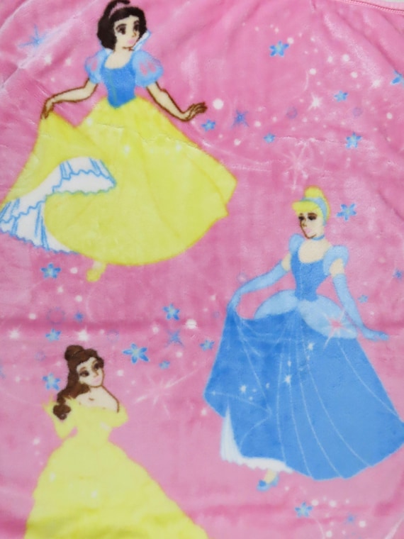 Vintage Disney Princess small plush blanket