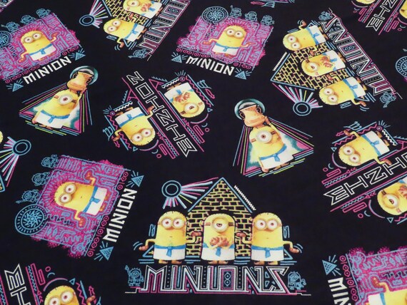 Minions Fabric- 2.8 yards