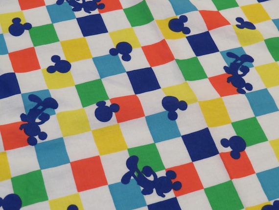Vintage Mickey Mouse Crib fitted sheet