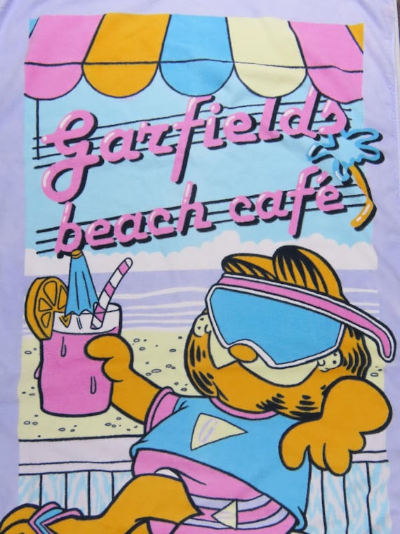 Vintage Garfield Beach towel
