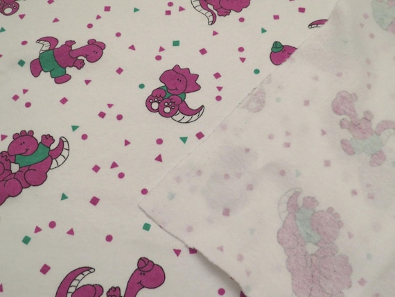 Vintage Dinosaur Fabric
