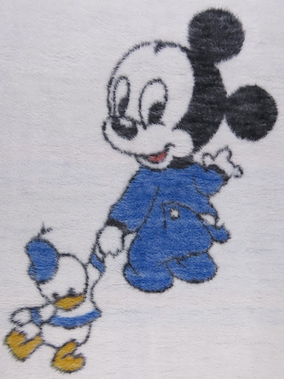Vintage Mickey Mouse Biederlack small blanket