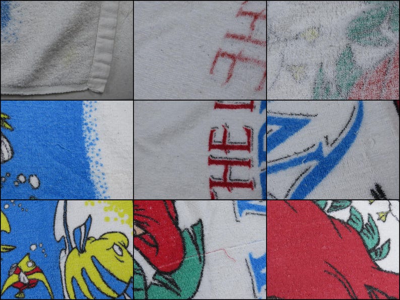 Vintage The Little Mermaid towel bild 7