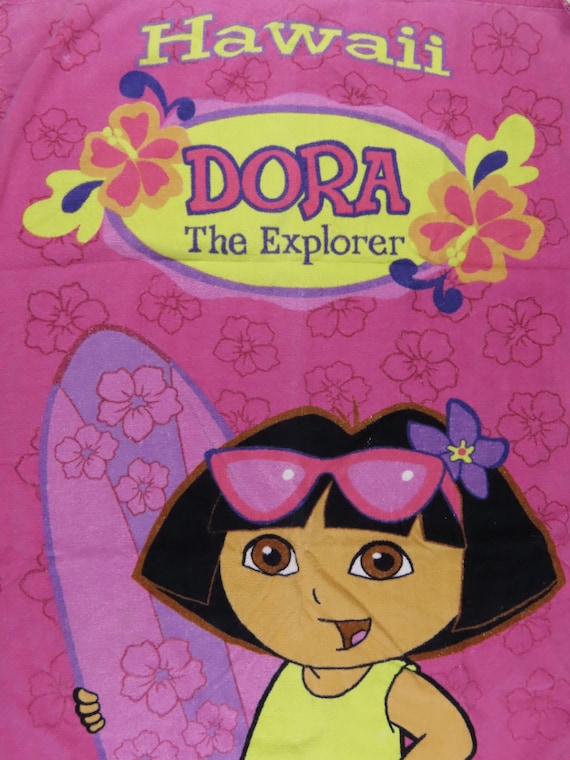 Vintage Dora the Explorer beach towel
