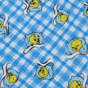 Vintage Tweety Bird small quilted blanket