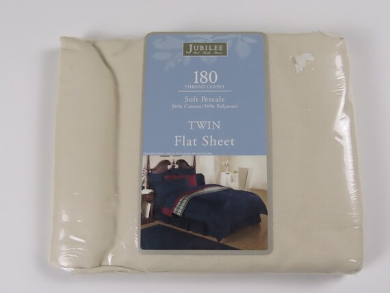 Vintage Jubilee Twin flat sheet -new in package