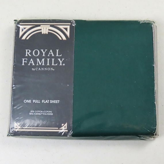 Vintage Cannon "Alpine" full flat sheet -new in package