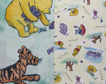 Classic Winnie the Pooh Twin sheet set -includes flat, fitted, and pillowcase