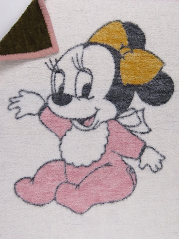 Vintage Minnie Mouse Biederlack small blanket