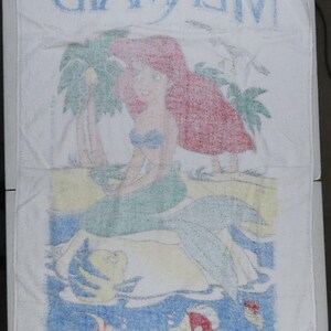 Vintage The Little Mermaid towel bild 4