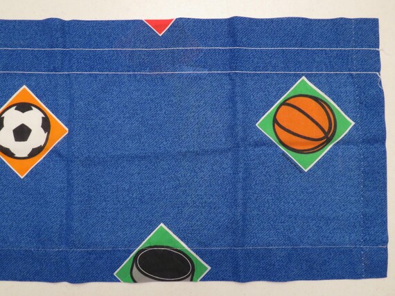 Vintage Fun Sports valance