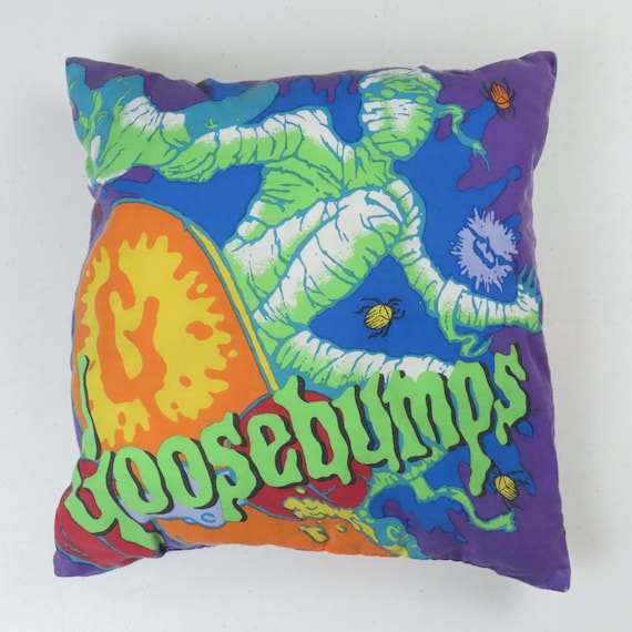 Vintage Goosebumps square pillow