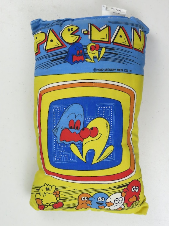 Vintage Pac-Man pillow